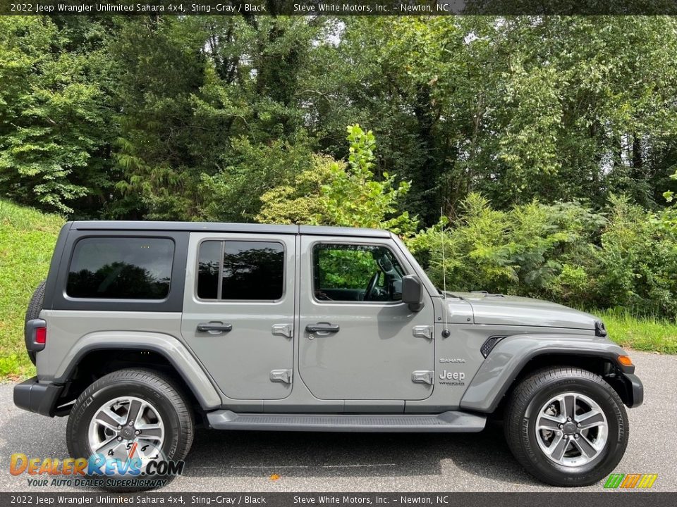 Sting-Gray 2022 Jeep Wrangler Unlimited Sahara 4x4 Photo #5