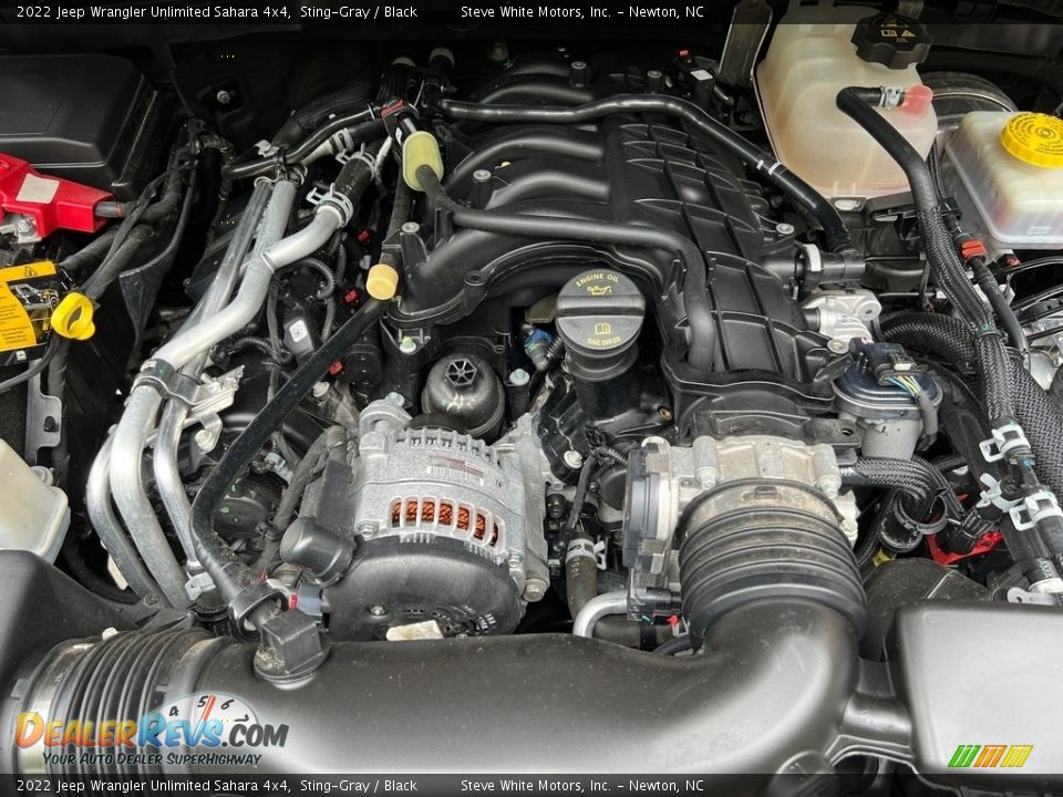 2022 Jeep Wrangler Unlimited Sahara 4x4 3.6 Liter DOHC 24-Valve VVT V6 Engine Photo #9