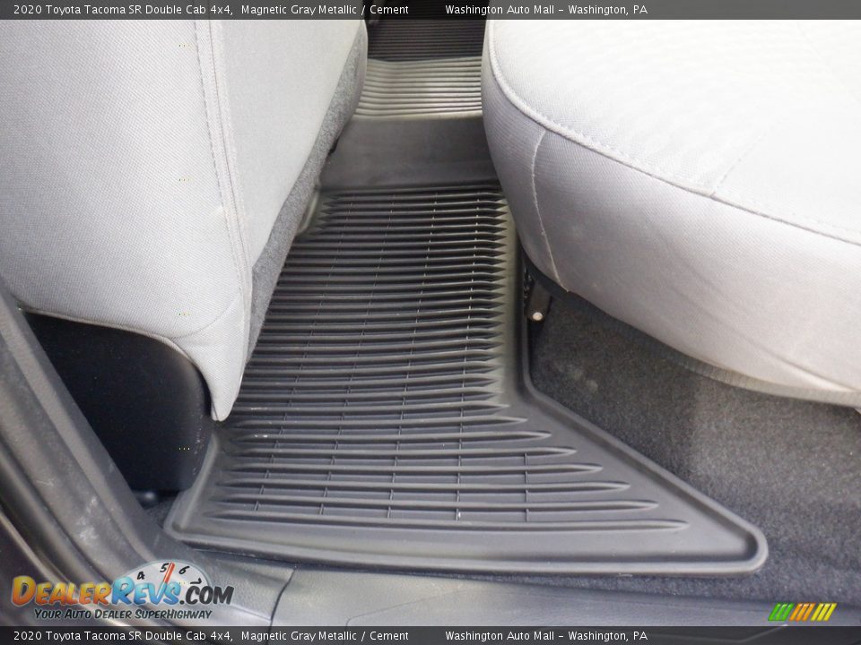 2020 Toyota Tacoma SR Double Cab 4x4 Magnetic Gray Metallic / Cement Photo #31