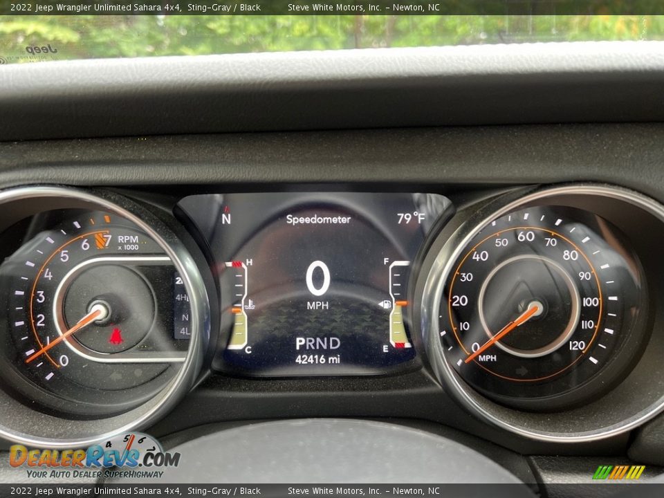 2022 Jeep Wrangler Unlimited Sahara 4x4 Gauges Photo #20