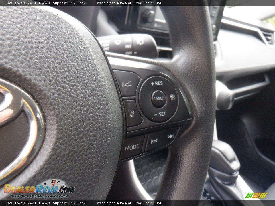 2020 Toyota RAV4 LE AWD Steering Wheel Photo #9