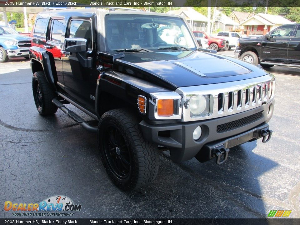 2008 Hummer H3 Black / Ebony Black Photo #5