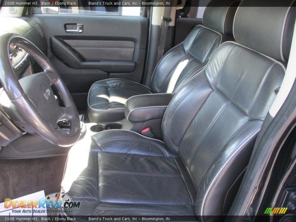 2008 Hummer H3 Black / Ebony Black Photo #7