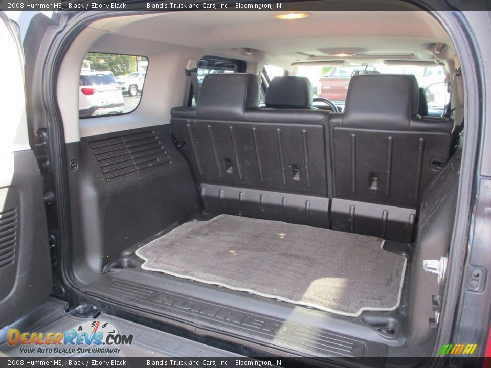 2008 Hummer H3 Black / Ebony Black Photo #9