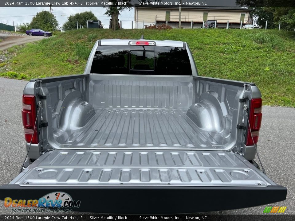 2024 Ram 1500 Laramie Crew Cab 4x4 Billet Silver Metallic / Black Photo #8