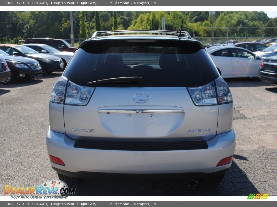 2009 Lexus RX 350 AWD Tungsten Pearl / Light Gray Photo #4