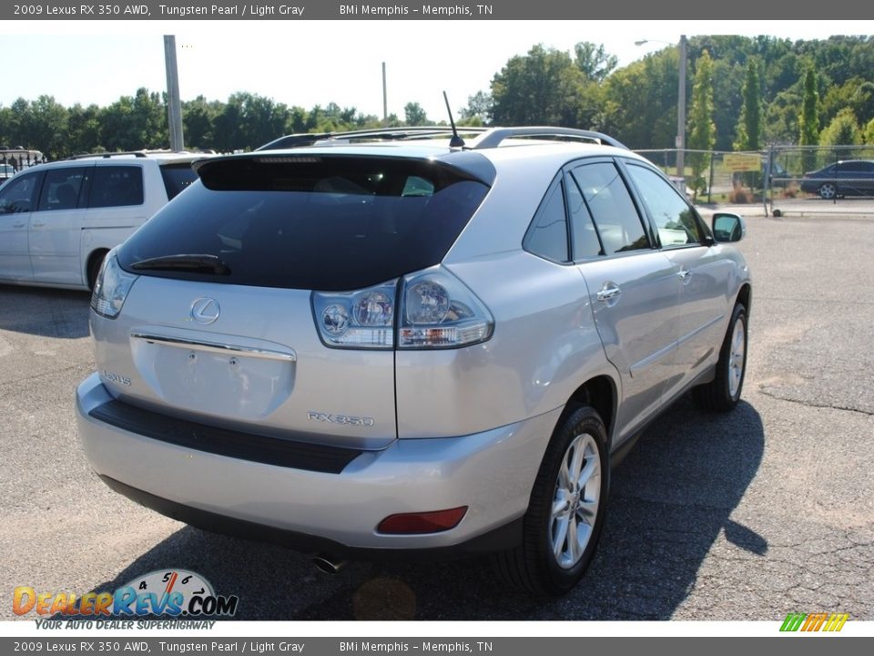 2009 Lexus RX 350 AWD Tungsten Pearl / Light Gray Photo #5