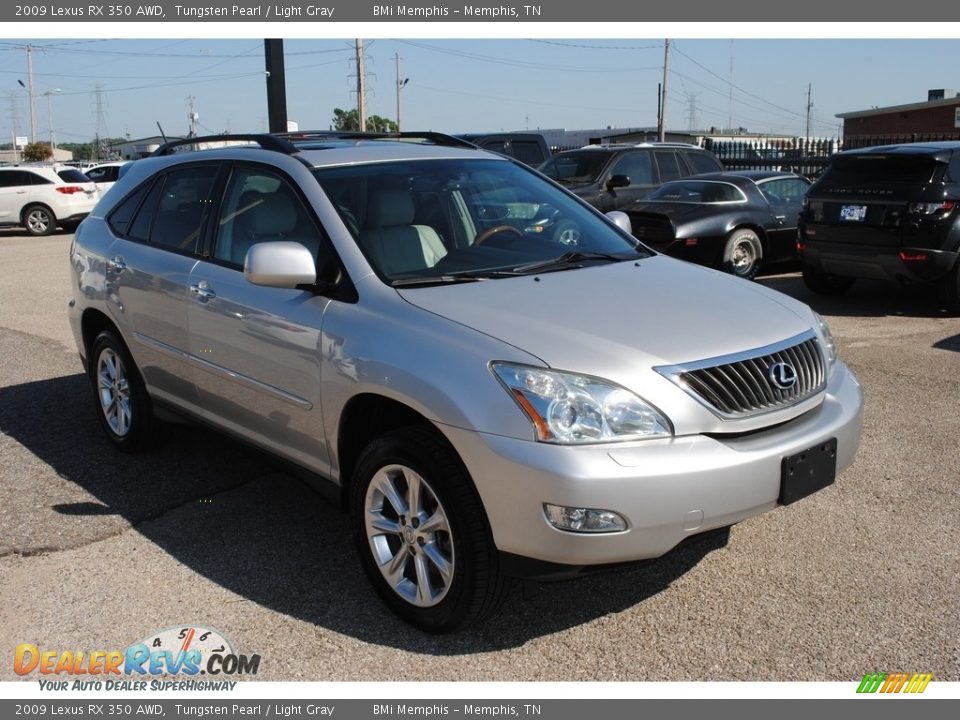 2009 Lexus RX 350 AWD Tungsten Pearl / Light Gray Photo #7