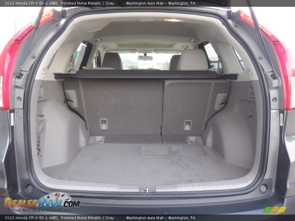 2013 Honda CR-V EX-L AWD Polished Metal Metallic / Gray Photo #29