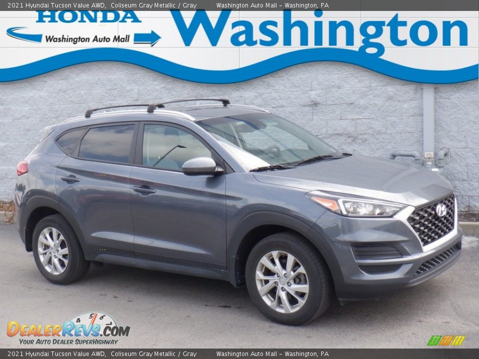 2021 Hyundai Tucson Value AWD Coliseum Gray Metallic / Gray Photo #1