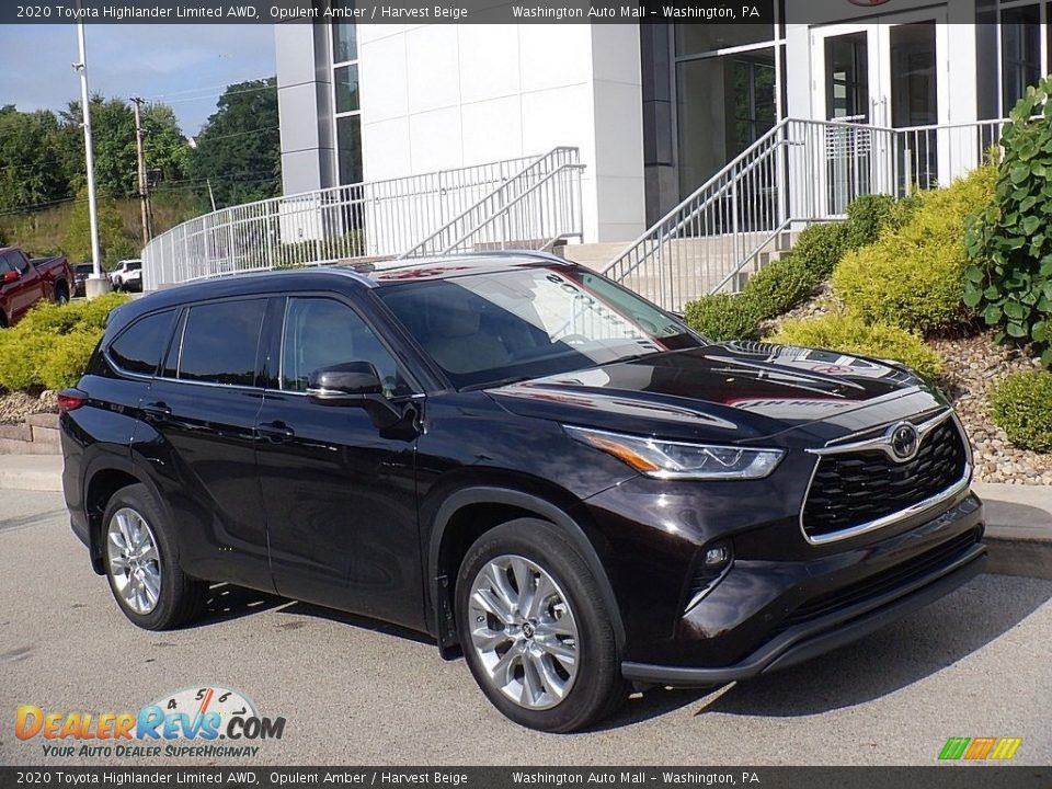 2020 Toyota Highlander Limited AWD Opulent Amber / Harvest Beige Photo #1