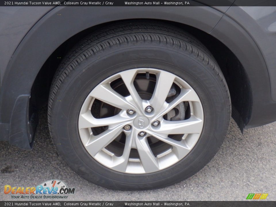 2021 Hyundai Tucson Value AWD Coliseum Gray Metallic / Gray Photo #2