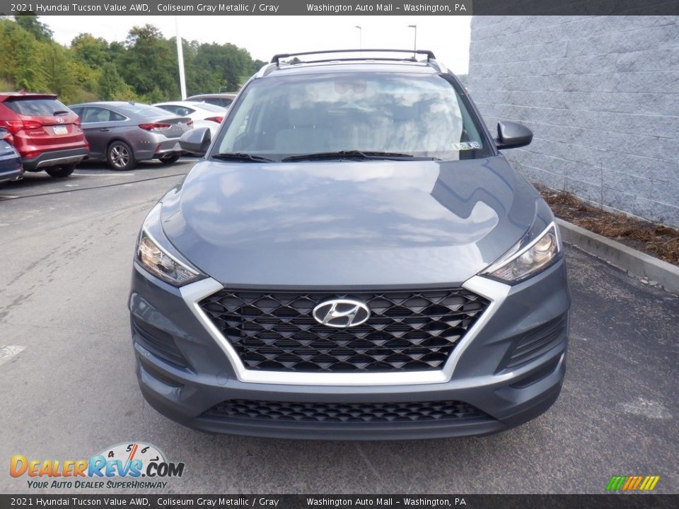 2021 Hyundai Tucson Value AWD Coliseum Gray Metallic / Gray Photo #3