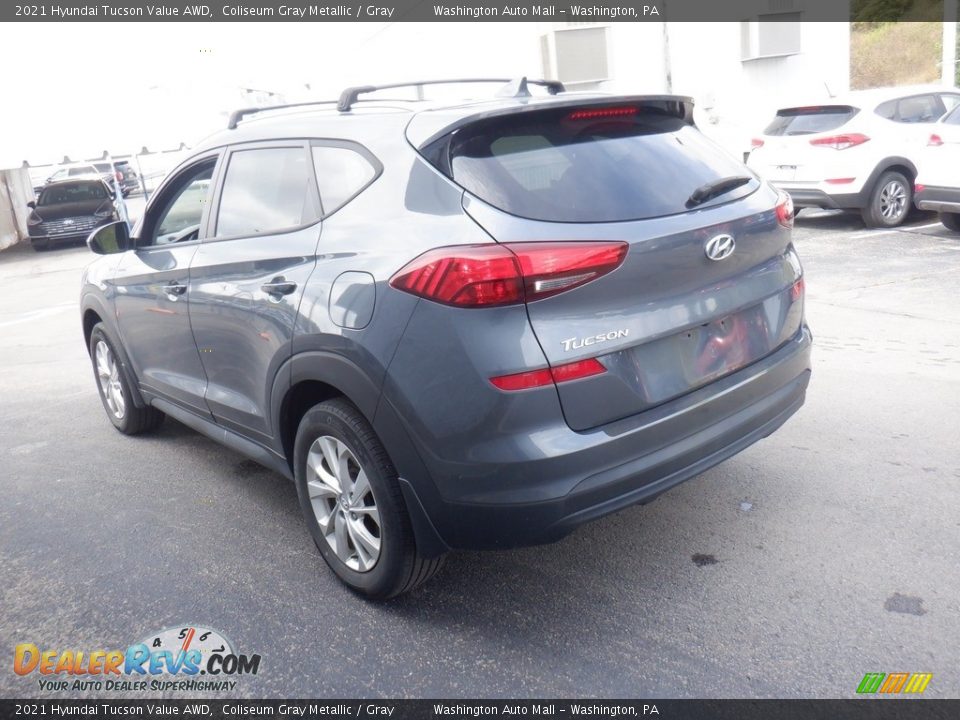 2021 Hyundai Tucson Value AWD Coliseum Gray Metallic / Gray Photo #5