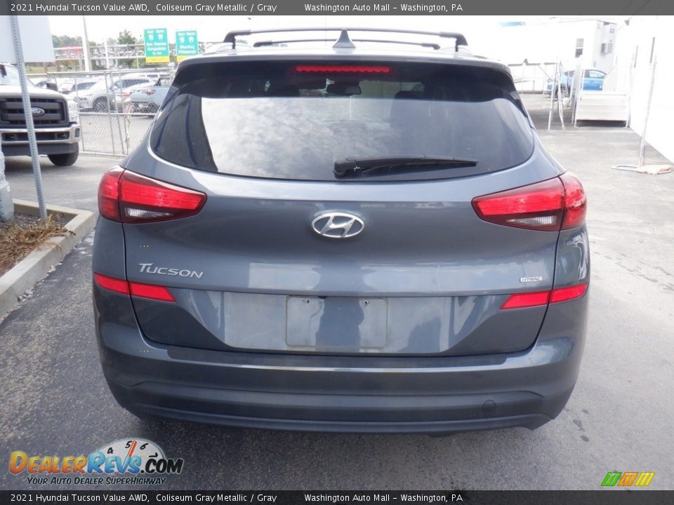 2021 Hyundai Tucson Value AWD Coliseum Gray Metallic / Gray Photo #6