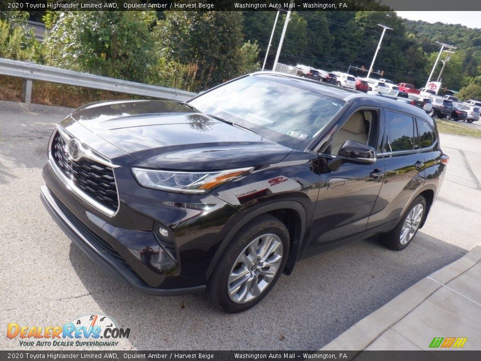 2020 Toyota Highlander Limited AWD Opulent Amber / Harvest Beige Photo #14