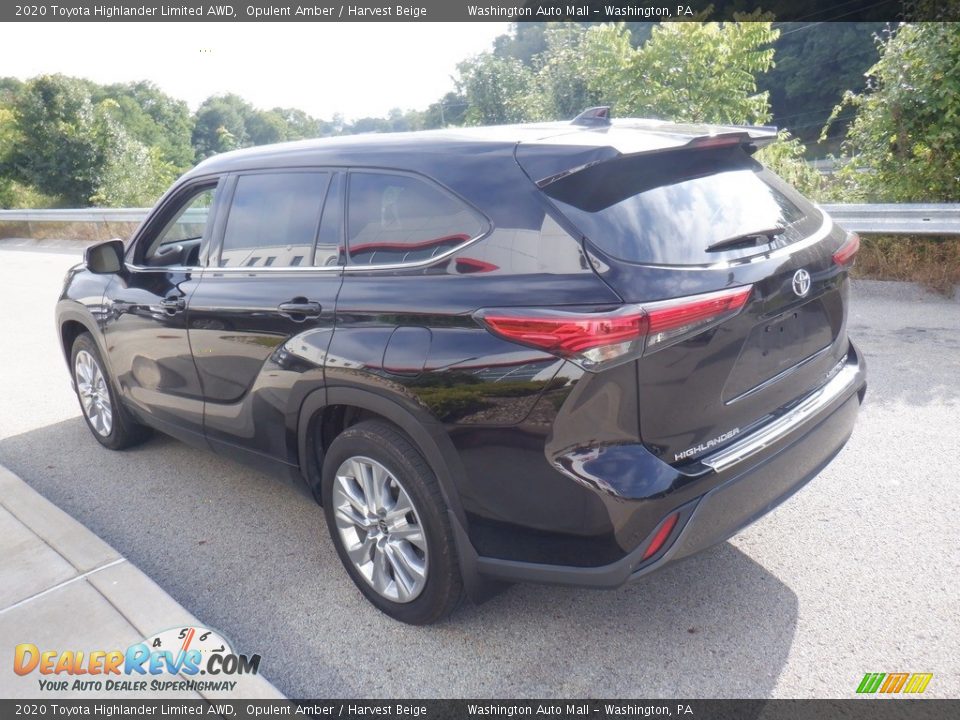 2020 Toyota Highlander Limited AWD Opulent Amber / Harvest Beige Photo #16