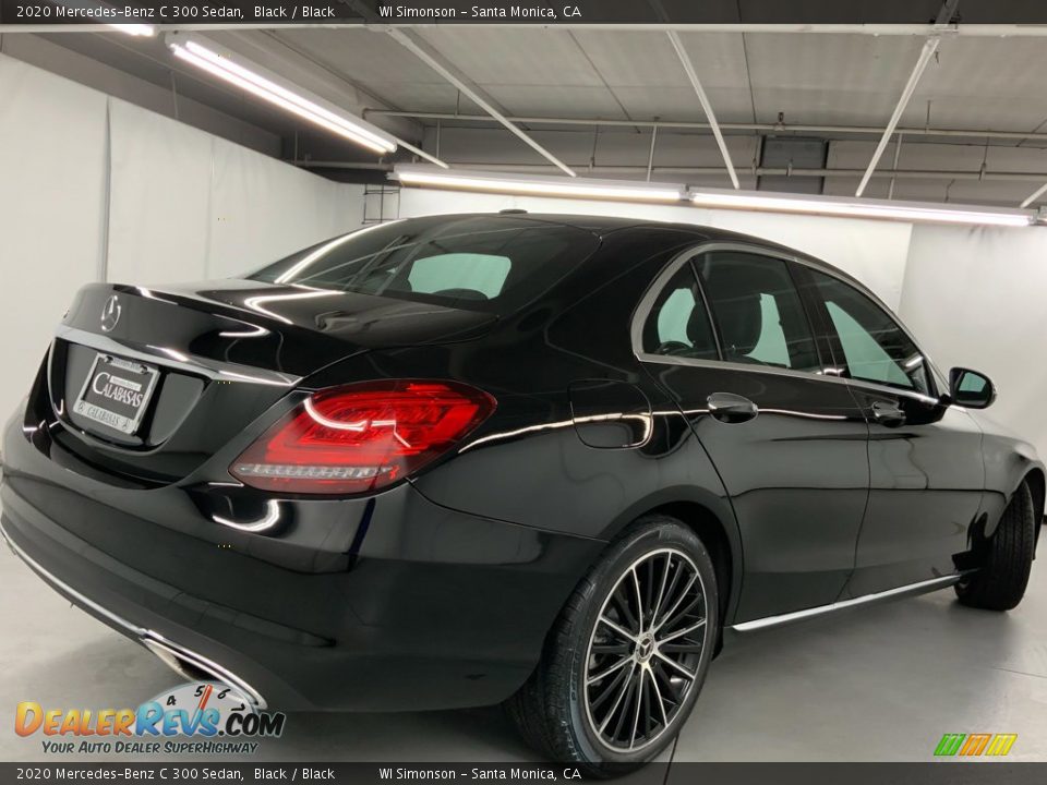 2020 Mercedes-Benz C 300 Sedan Black / Black Photo #5