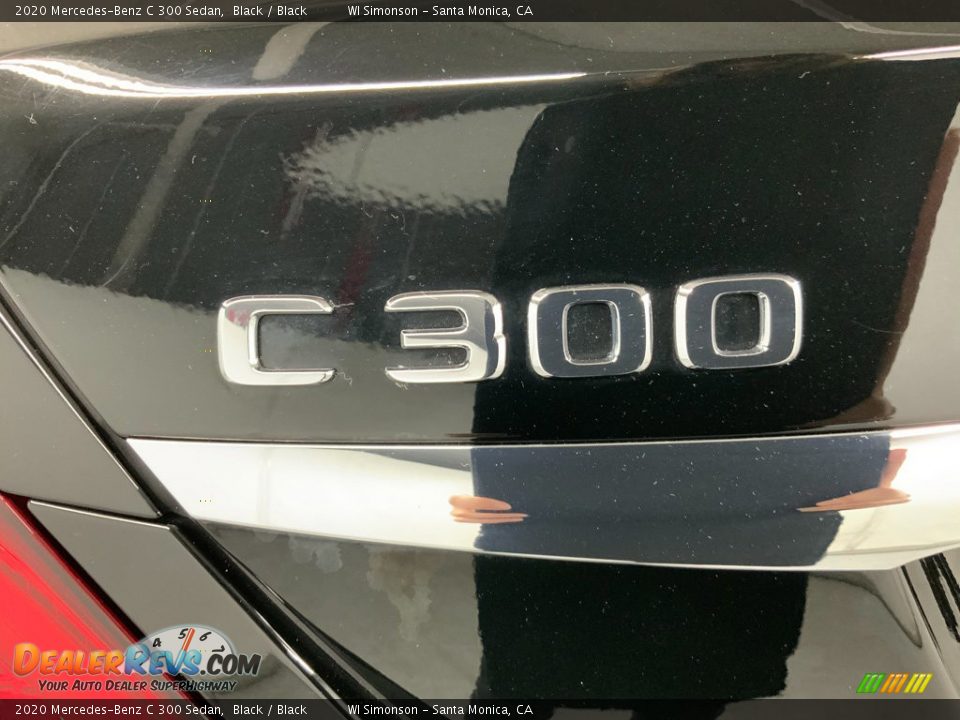 2020 Mercedes-Benz C 300 Sedan Black / Black Photo #11