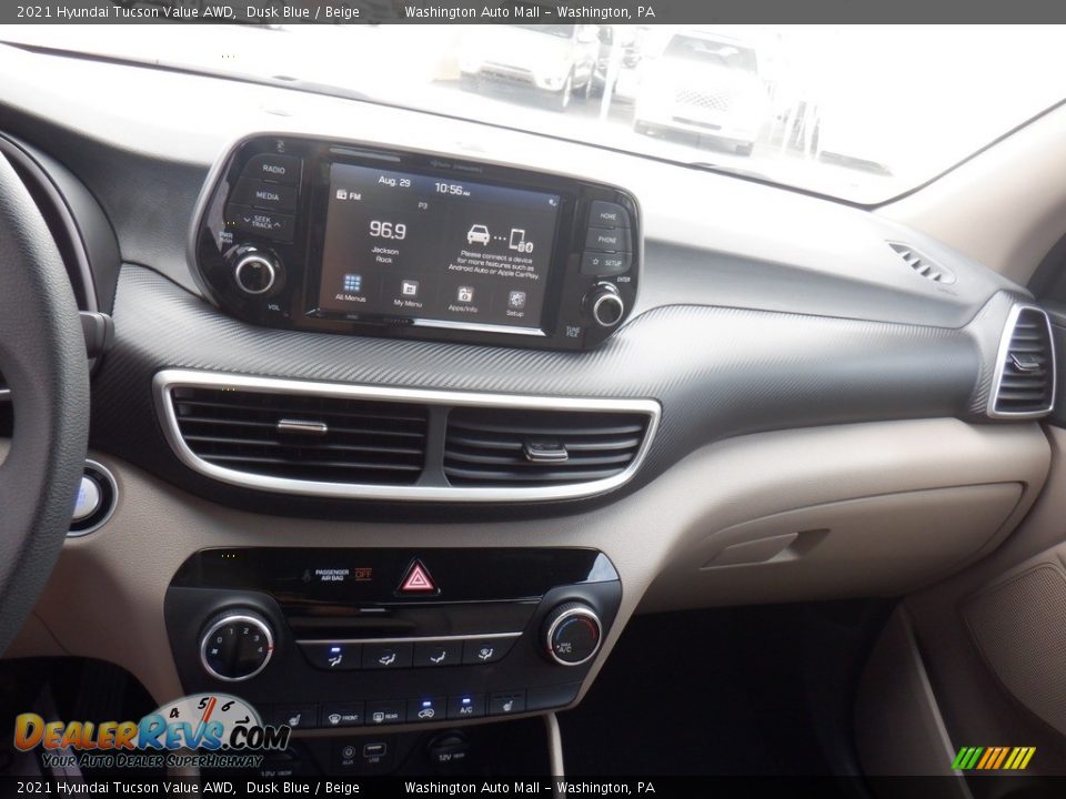 2021 Hyundai Tucson Value AWD Dusk Blue / Beige Photo #20