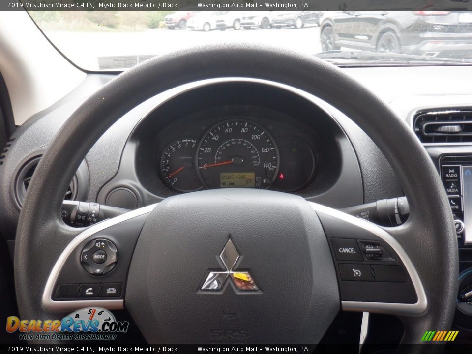 2019 Mitsubishi Mirage G4 ES Steering Wheel Photo #18