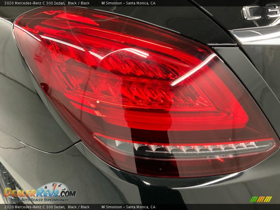 2020 Mercedes-Benz C 300 Sedan Black / Black Photo #12