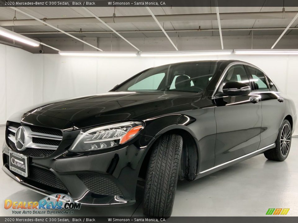 2020 Mercedes-Benz C 300 Sedan Black / Black Photo #14