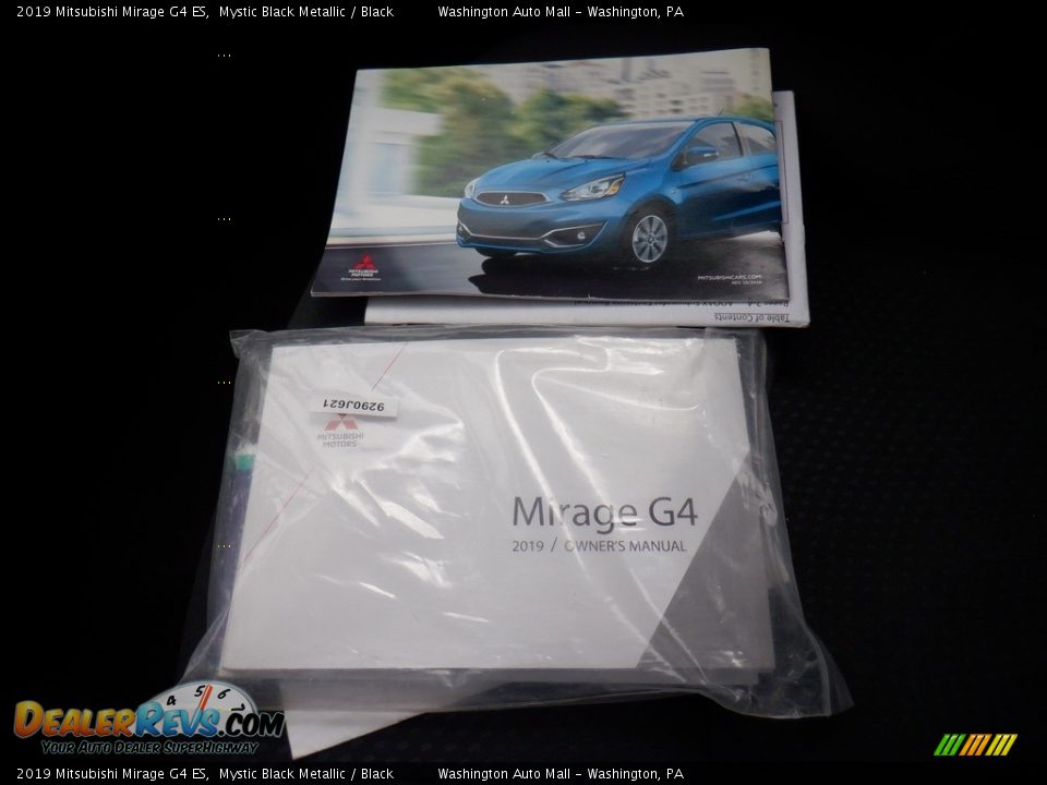 Books/Manuals of 2019 Mitsubishi Mirage G4 ES Photo #25