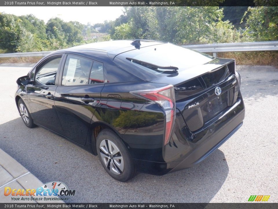 2018 Toyota Prius Four Midnight Black Metallic / Black Photo #14