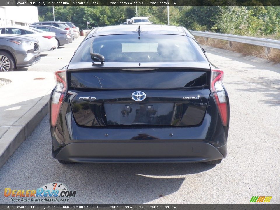 2018 Toyota Prius Four Midnight Black Metallic / Black Photo #15