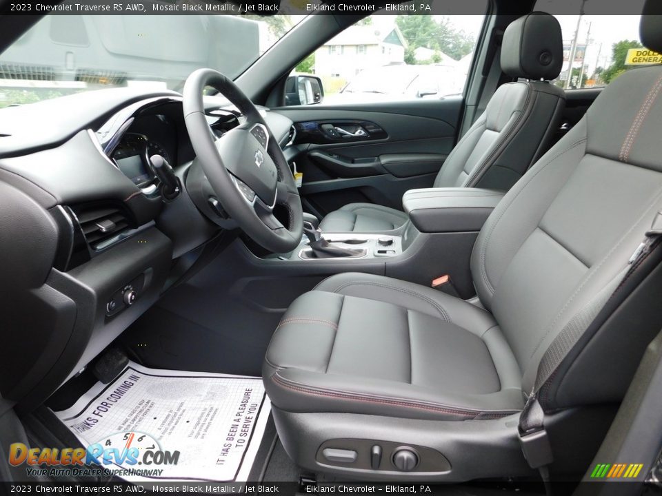 Front Seat of 2023 Chevrolet Traverse RS AWD Photo #20