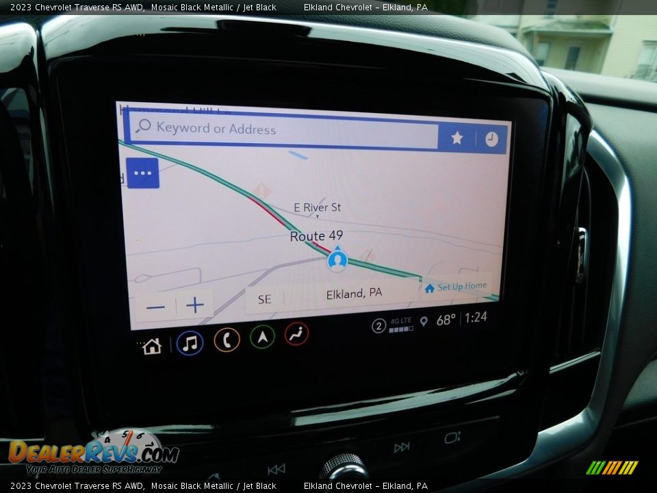 Navigation of 2023 Chevrolet Traverse RS AWD Photo #33