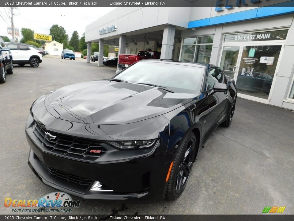 2023 Chevrolet Camaro LT Coupe Black / Jet Black Photo #3