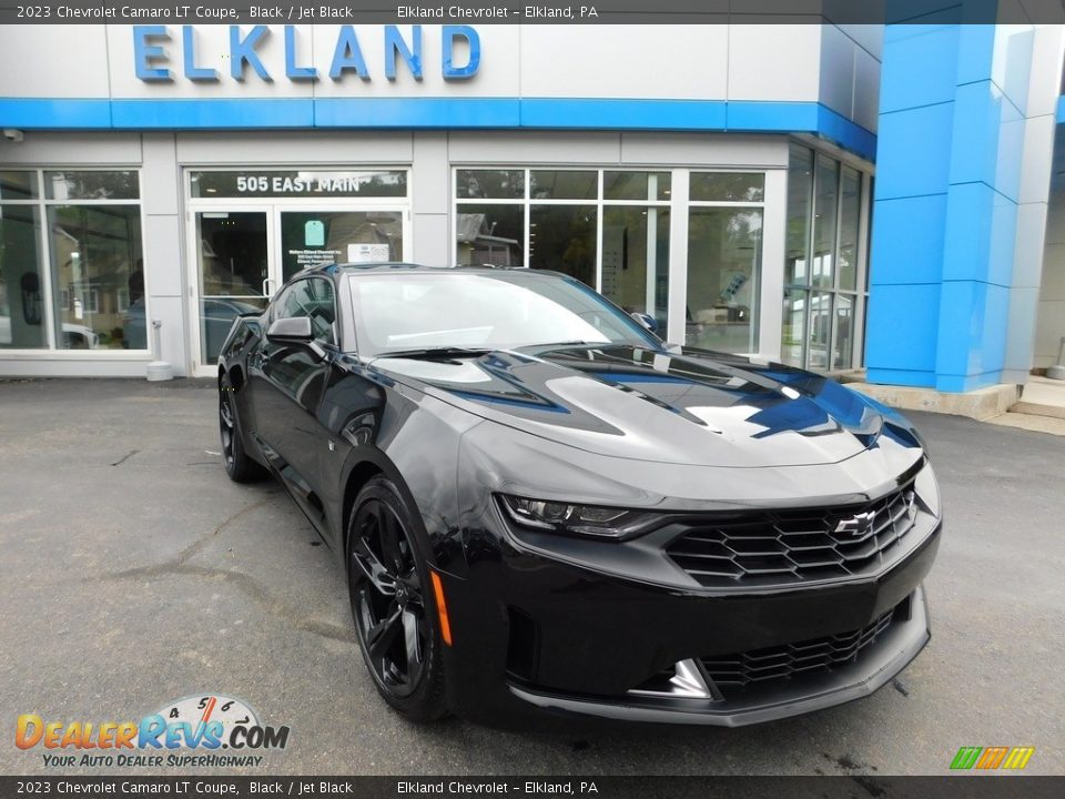 2023 Chevrolet Camaro LT Coupe Black / Jet Black Photo #6