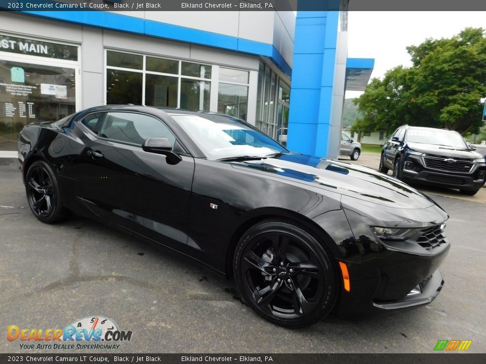 2023 Chevrolet Camaro LT Coupe Black / Jet Black Photo #7