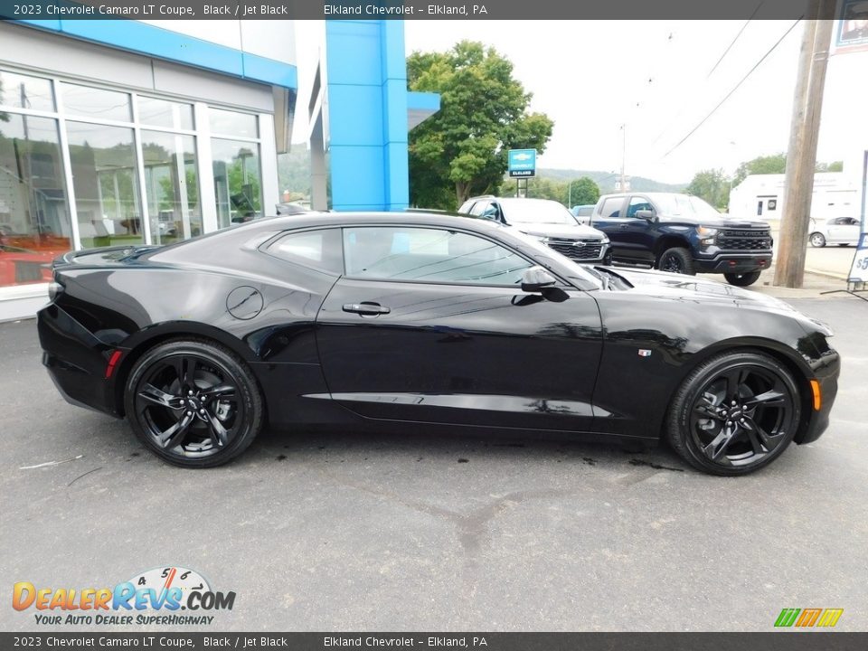 2023 Chevrolet Camaro LT Coupe Black / Jet Black Photo #9