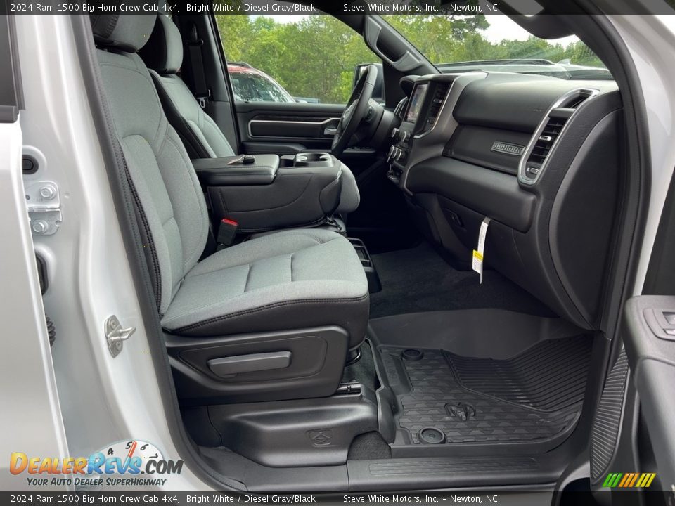 Front Seat of 2024 Ram 1500 Big Horn Crew Cab 4x4 Photo #18