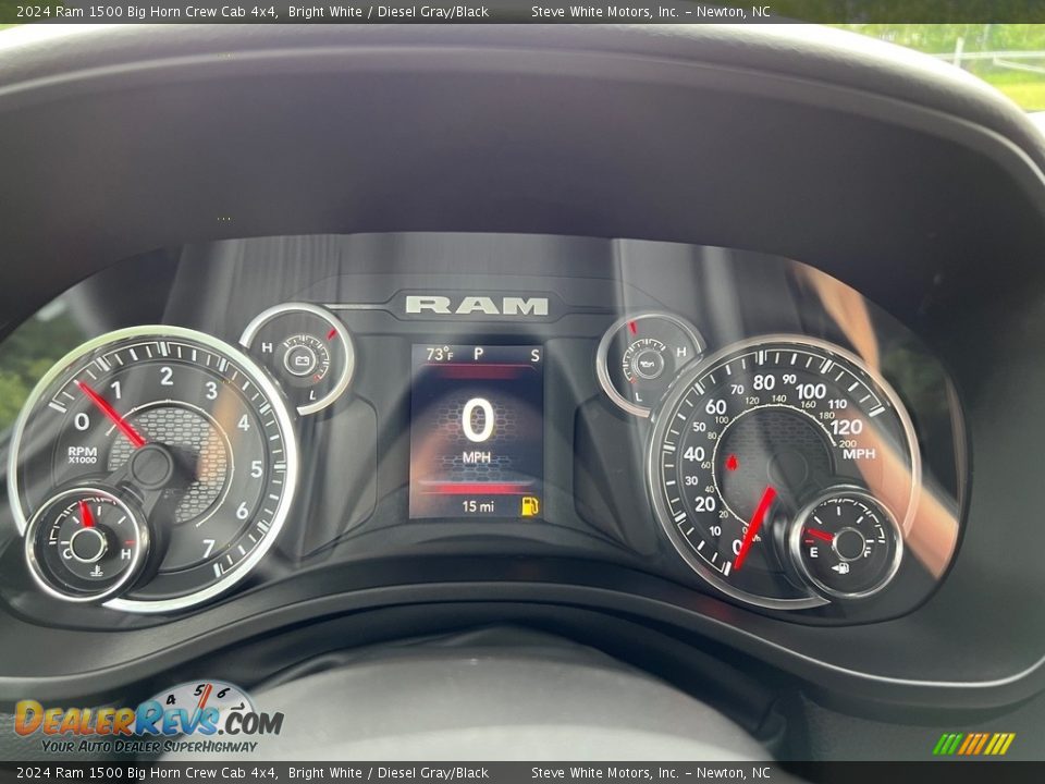 2024 Ram 1500 Big Horn Crew Cab 4x4 Gauges Photo #20