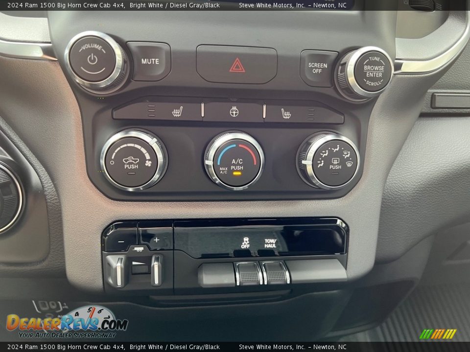 Controls of 2024 Ram 1500 Big Horn Crew Cab 4x4 Photo #24