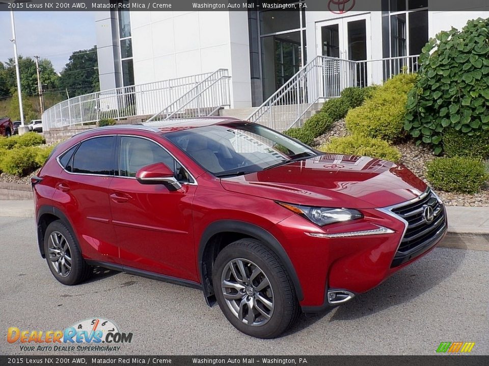 Front 3/4 View of 2015 Lexus NX 200t AWD Photo #1