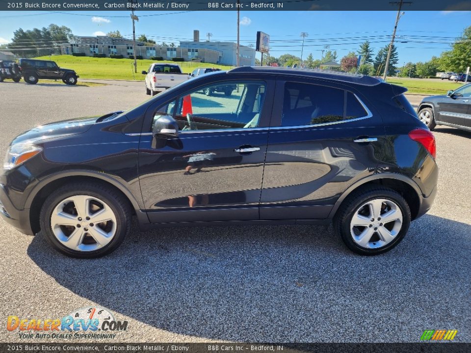 2015 Buick Encore Convenience Carbon Black Metallic / Ebony Photo #5