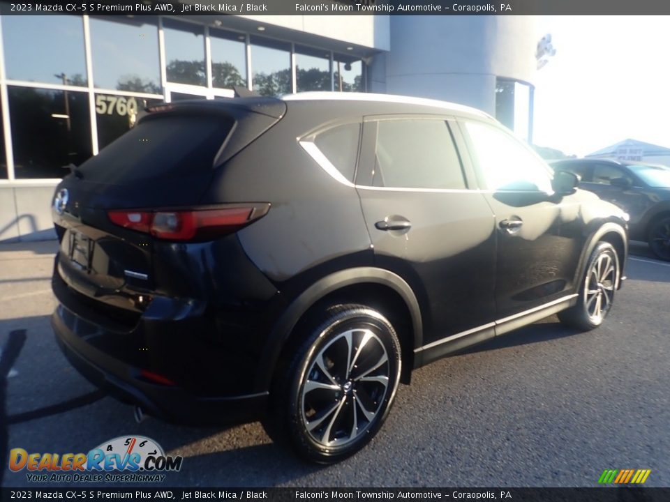 2023 Mazda CX-5 S Premium Plus AWD Jet Black Mica / Black Photo #2