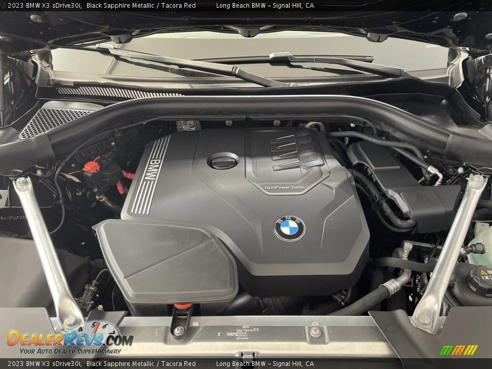2023 BMW X3 sDrive30i 2.0 Liter TwinPower Turbocharged DOHC 16-Valve Inline 4 Cylinder Engine Photo #9