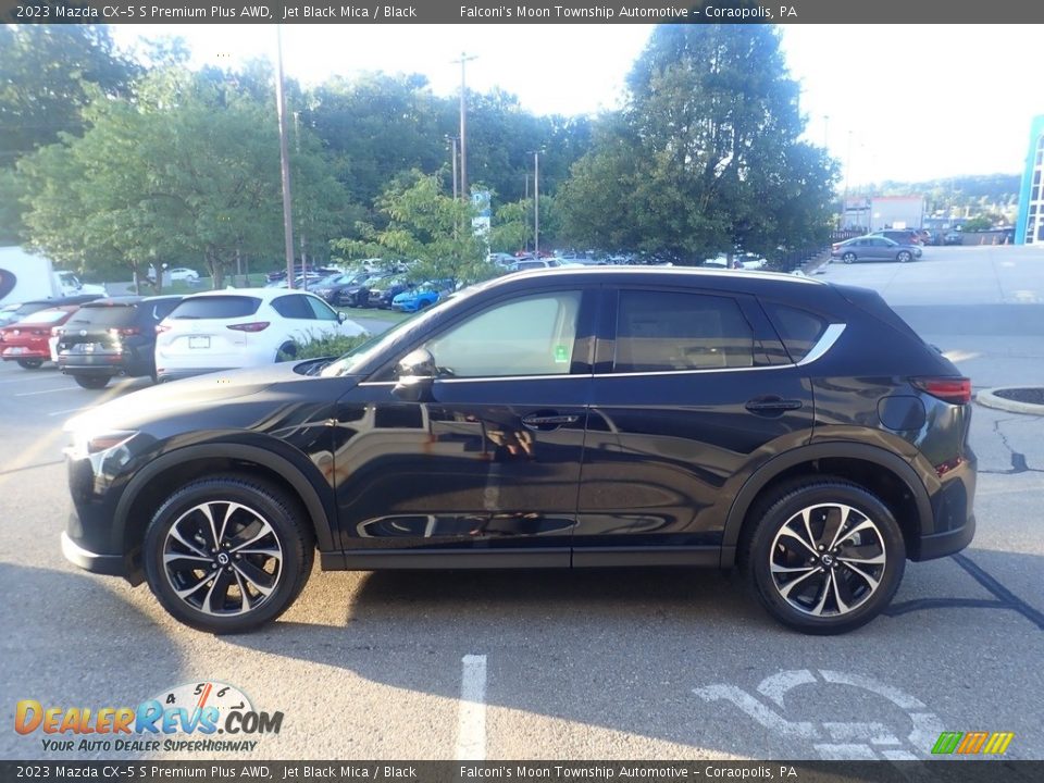 2023 Mazda CX-5 S Premium Plus AWD Jet Black Mica / Black Photo #5