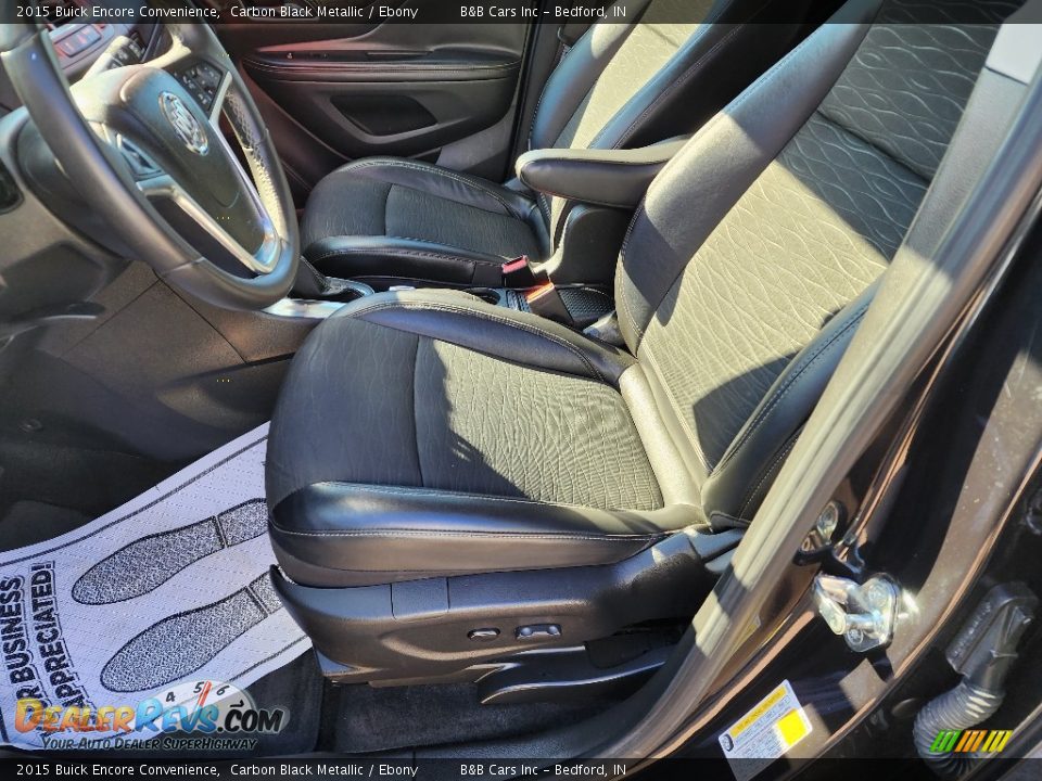 2015 Buick Encore Convenience Carbon Black Metallic / Ebony Photo #10