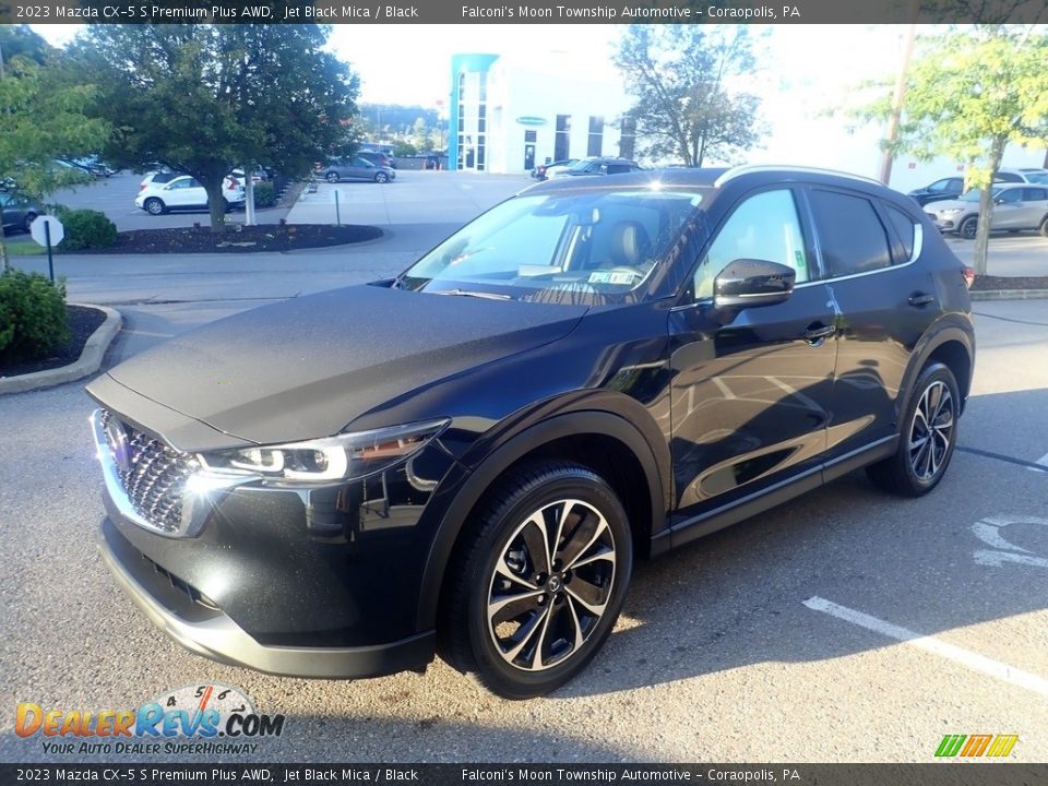 2023 Mazda CX-5 S Premium Plus AWD Jet Black Mica / Black Photo #6