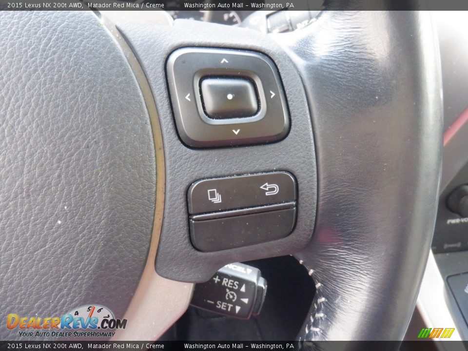 2015 Lexus NX 200t AWD Steering Wheel Photo #11