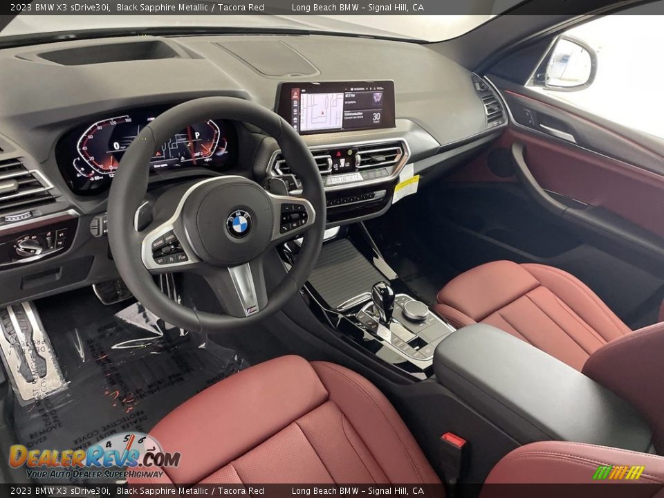 Tacora Red Interior - 2023 BMW X3 sDrive30i Photo #12