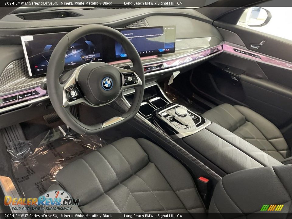 Black Interior - 2024 BMW i7 Series xDrive60 Photo #12
