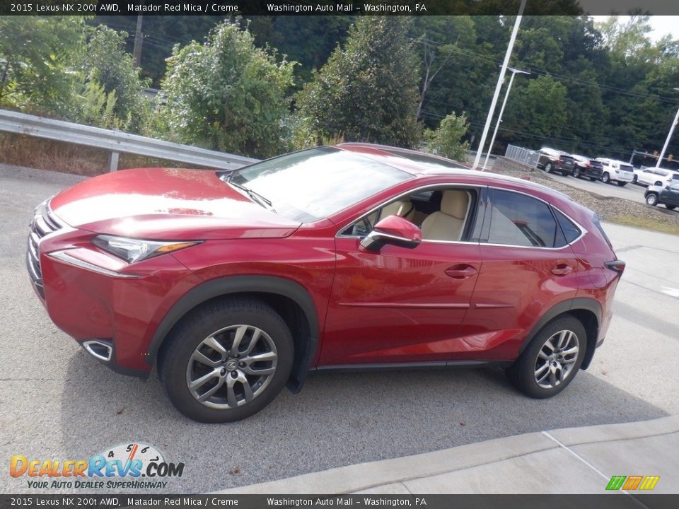 Matador Red Mica 2015 Lexus NX 200t AWD Photo #16